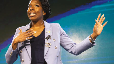 Barbara Mullen, superintendent of Rush-Henrietta Central Schools in suburban Rochester, N.Y., seeks to heal divisions while communicating truth. PHOTO COURTESY OF RUSH-HENRIETTA CENTRAL SCHOOL DISTRICT, HENRIETTA, N.Y.